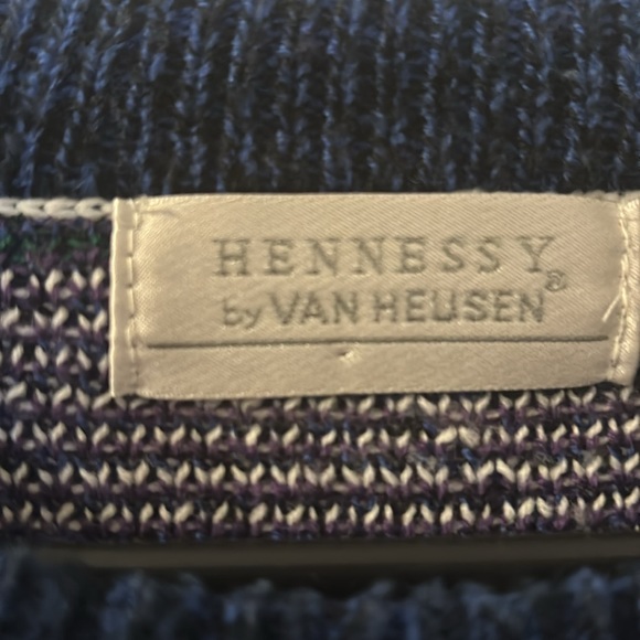 Vintage Hennessy by Van Heusen crewneck sweater size XLT - Picture 4 of 5
